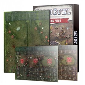 BLOOD BOWL SNOTLING TEAM PITCH & DUGOUTS