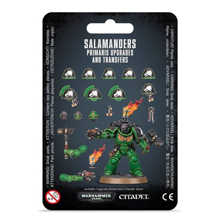 Salamanders Primaris Upgrades & Transfrs