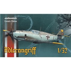 Eduard 1:32 Messerschmitt Bf-109E ADLERANGRIFF - LIMITED EDITION