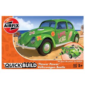 Airfix KLOCKI QUICKBUILD VW Beetle FLOWER-POWER