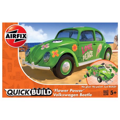 Airfix 6031 Quickbuild VW Beetle Flower-Power