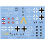 Exito Decals 1:48 Kalkomanie do Messerschmitt Bf-109 G-10/U-4 - THE LAST IN LINE