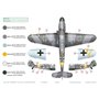 Exito Decals 1:72 Kalkomanie do Messerschmitt Bf-109 G-10/U-4 - THE LAST IN LINE