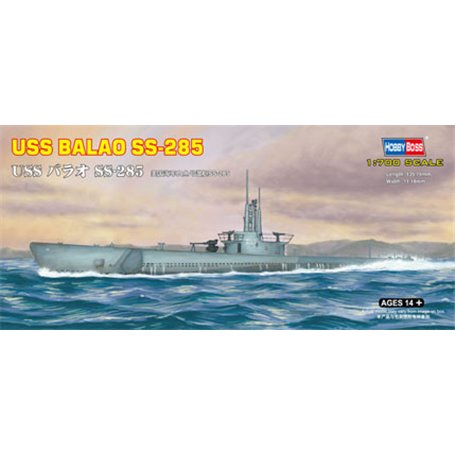 Hobby Boss 87011 1/700 Uss Balao Ss-285