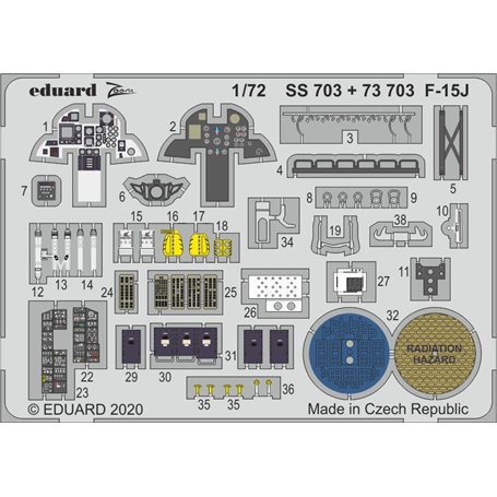 Eduard 1:72 F-15J