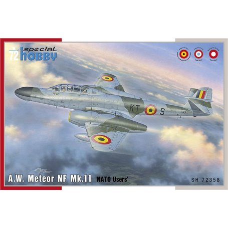 Special Hobby 72358 A.W. Meteor NF Mk.11 ‘NATO Users’