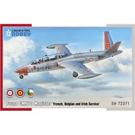 Special Hobby 72371 Fouga CM.170 Magister ‘French, Belgian and Irish Service’