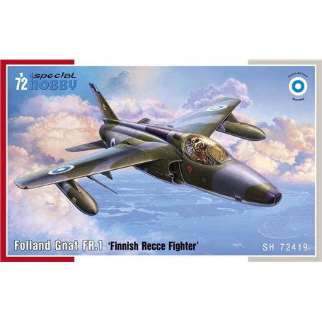 Special Hobby 72419 Folland Gnat FR.1 Finnish Recce Fighter