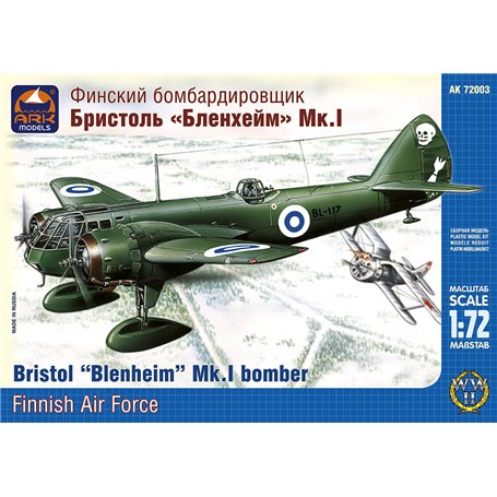 Ark Models 72003 1/72 Bristol "Blenheim" Mk.I Br G