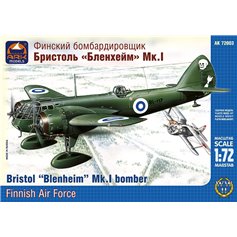 Ark Models 1:72 Bristol Blenheim Mk.I - FINNISH AIR FORCE 