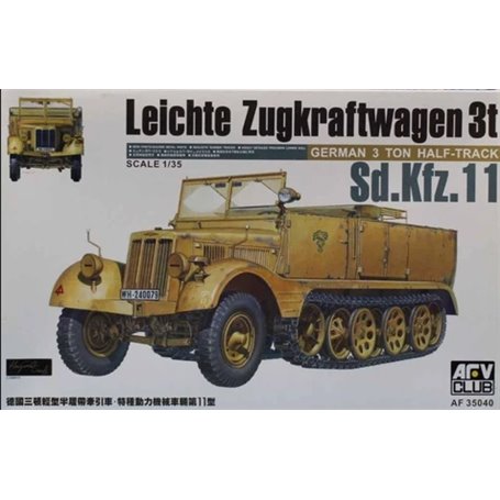 AFV Club AF35040 Sdkfz 11 3 Ton 1/35