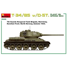 Mini Art 1:35 T-34/85 w/D-5T Plant 112 spring'44