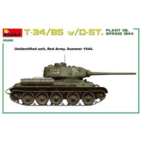 Mini Art 1:35 T-34/85 w/D-5T Plant 112 spring'44