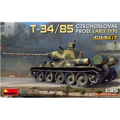 Mini Art 1:35 T-34/85 - CZECHOSLOVAK PRODUCTION - EARLY TYPE - INTERIOR KIT