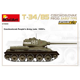 Mini Art 1:35 T-34/85 - CZECHOSLOVAK PRODUCTION - EARLY TYPE - INTERIOR KIT