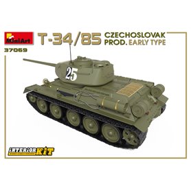 Mini Art 1:35 T-34/85 - CZECHOSLOVAK PRODUCTION - EARLY TYPE - INTERIOR KIT