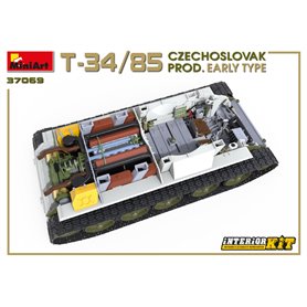 Mini Art 1:35 T-34/85 - CZECHOSLOVAK PRODUCTION - EARLY TYPE - INTERIOR KIT