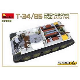 Mini Art 1:35 T-34/85 - CZECHOSLOVAK PRODUCTION - EARLY TYPE - INTERIOR KIT