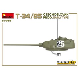 Mini Art 1:35 T-34/85 - CZECHOSLOVAK PRODUCTION - EARLY TYPE - INTERIOR KIT