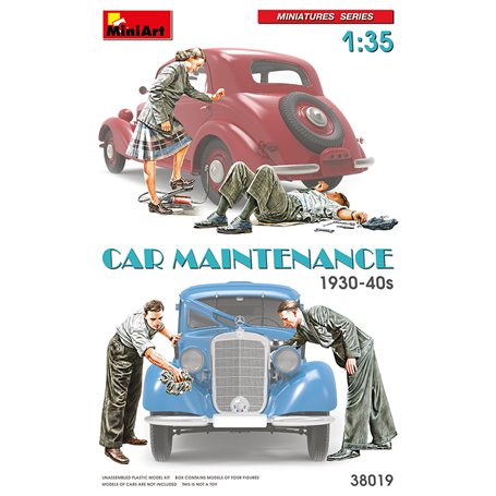 Mini Art 38019 Car maintenance 1930-40s