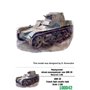 Zebrano Z100-042 AMR33 French Light Cavalary Tank