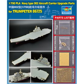 Trumpeter 06643 Upgrade Parts for 06725 PLA Navy type 002 Aircraft Carrier