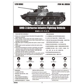Trumpeter 09556 BMD-3 Airborne Fighting Vehicle