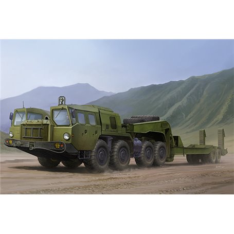 Trumpeter 1:35 MAZ-7410 z naczepą CHMZAP-5247G