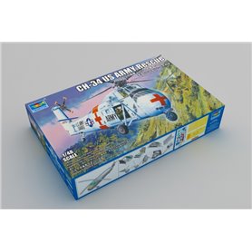 Trumpeter 1:48 Helikopter CH-34 US ARMY Rescue 