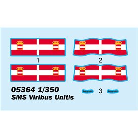 Trumpeter 1:350 SMS Viribus Unitis