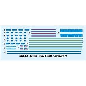 Trumpeter 06644 USN LCAC Hovercraft