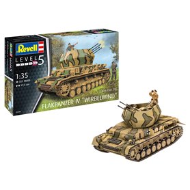 Revell 1:35 Flakpanzer IV Wirbelwind -20mm Flak.38