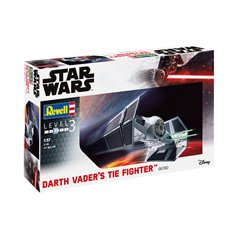 Revell 1:57 STAR WARS Darth Vader's TIE Fighter - MODEL SET - z farbami