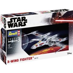Revell 1:57 STAR WARS X-Wing Fighter - MODEL SET - z farbami