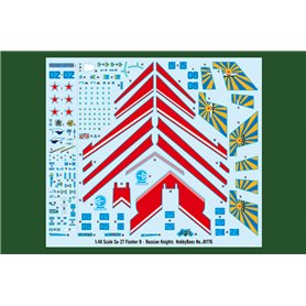 Hobby Boss 1:48 SU-27 Flanker B Russian Knights