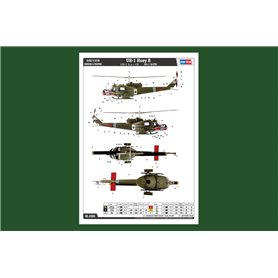 Hobby Boss 1:18 UH-1 Huey B