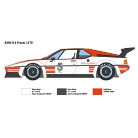 Italeri 3643 1/24 BWM M1 Procar