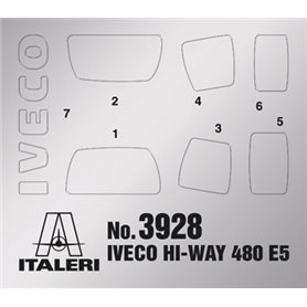 Italeri 1:24 Iveco Hi Way 480 E5 - LOW ROOF