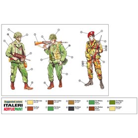 Italeri 6191 1/72 Figurki -1980s NATO Troops