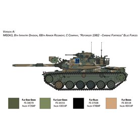 Italeri 6582 1/35 M60 A3 Medium Battle Tank
