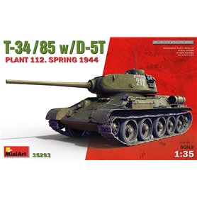 Mini Art 35293 T-34-85 w/D-5T .Plant 112. Spring'44