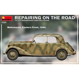 Mini Art 1:35 REPAIRING ON THE ROAD - Type 170V Cab
