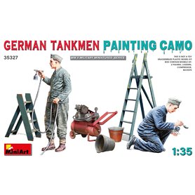 Mini Art 35327 German Tankmen Painting Camo