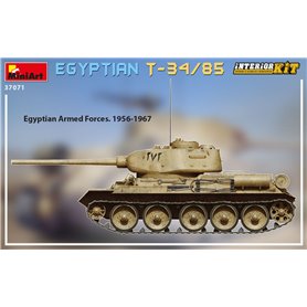 Mini Art 37071 Egyptian T-34-85 Interior