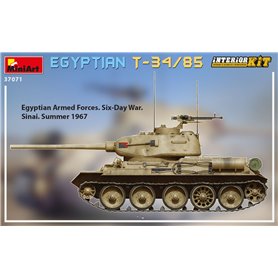 Mini Art 37071 Egyptian T-34-85 Interior