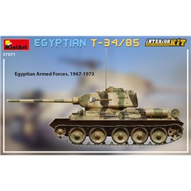 Mini Art 37071 Egyptian T-34-85 Interior
