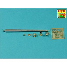 ABER 1:35 Metalowa lufa 75mm do PaK.40 - LATE MODEL
