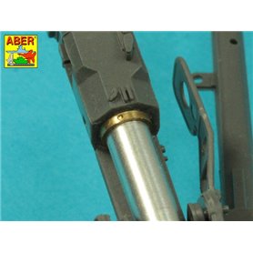 ABER 1:35 Metalowa lufa 75mm do PaK.40 - LATE MODEL