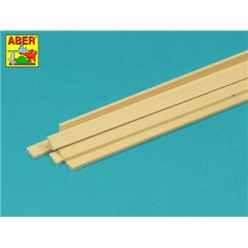Aber WL 2x8 Listwy drewniane z lipy 2 x 8 x 245mmx 8 szt