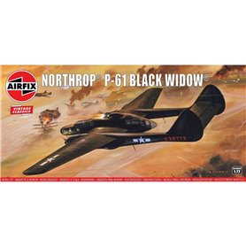 Airfix VINTAGE CLASSICS 1:72 Northrop P-61 Black Widow